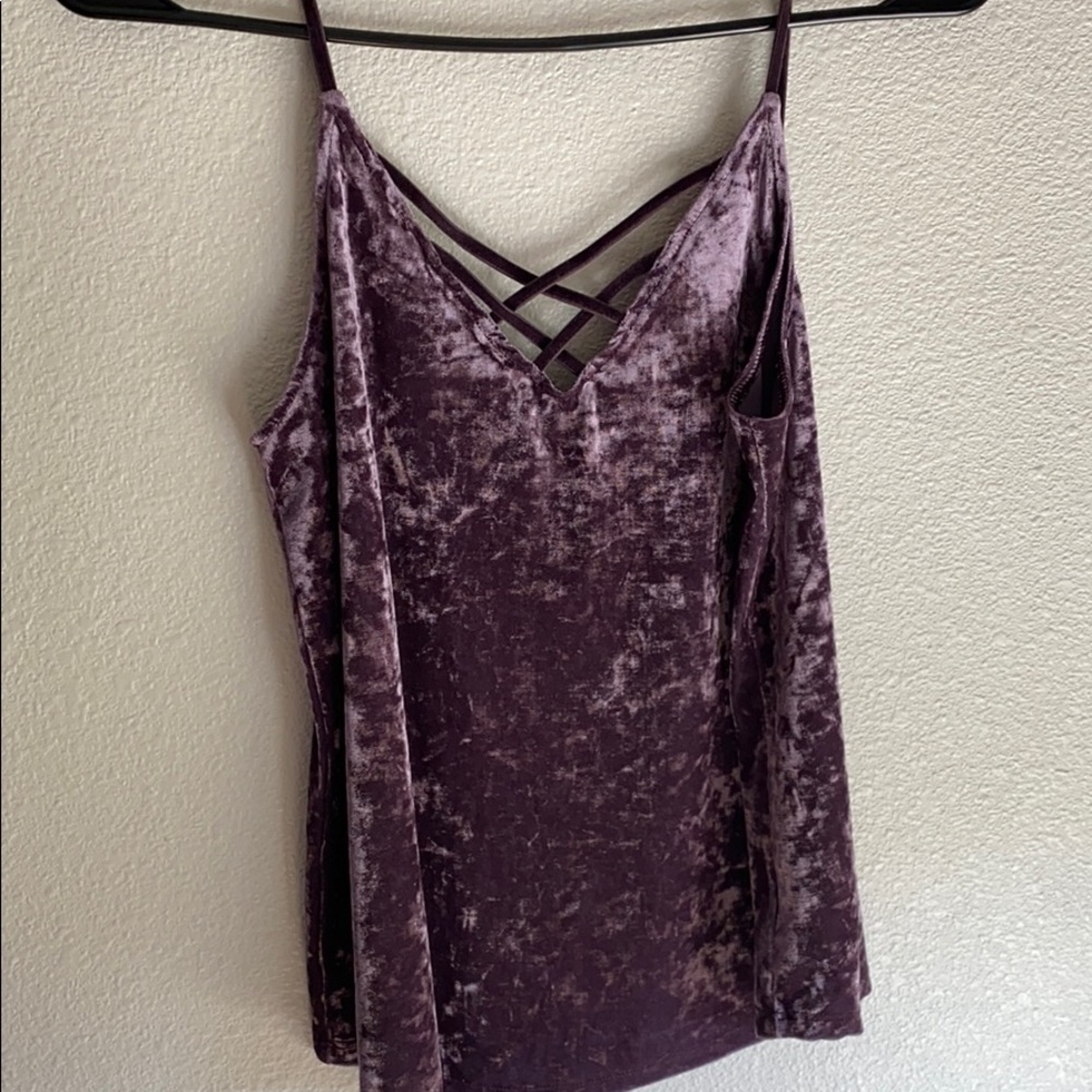 American eagle velvet tank